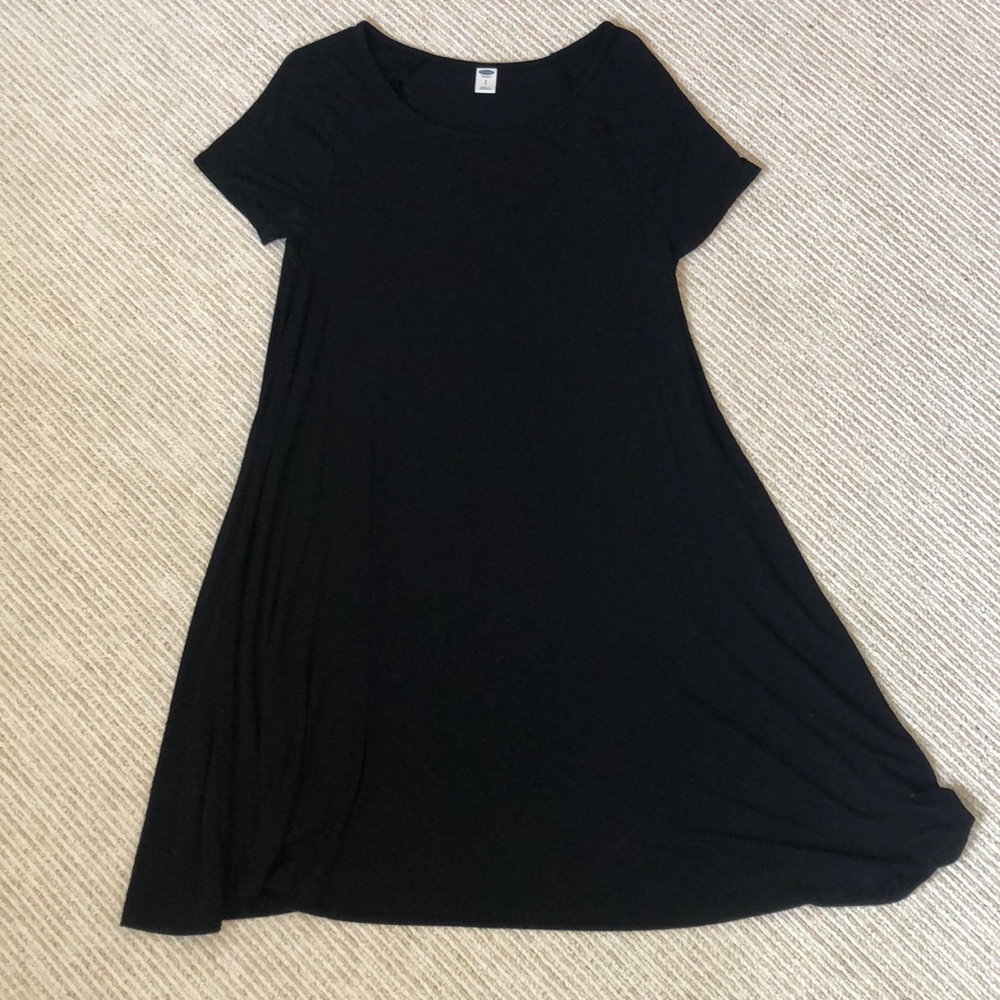Black T-Shirt Dress